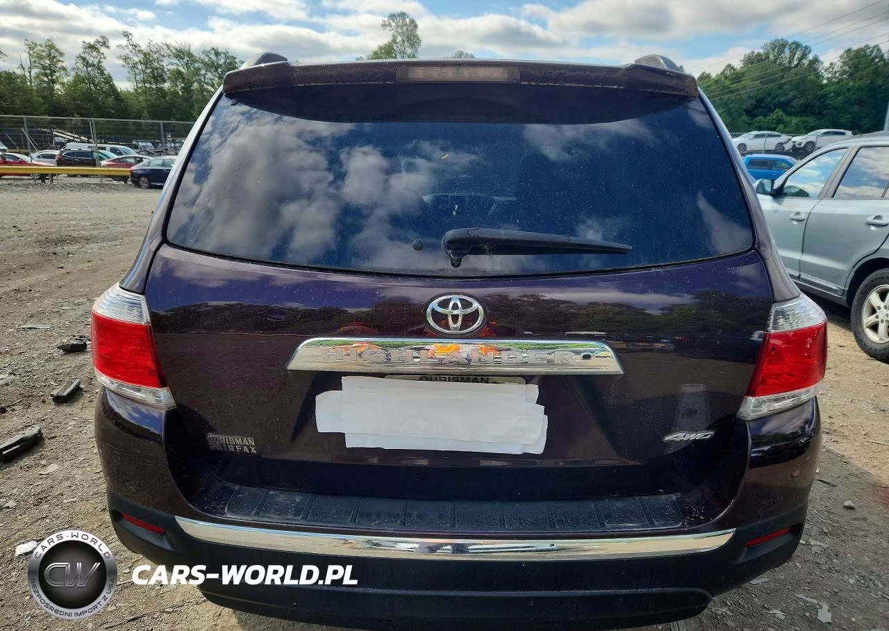 2012 Toyota Highlander Se VIN:5TDBK3EHXCS138925 - 6