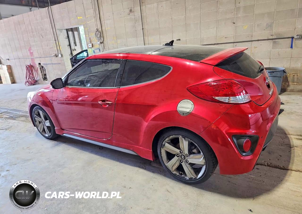 2015 Hyundai Veloster Turbo VIN:KMHTC6AEXFU241000 - 2
