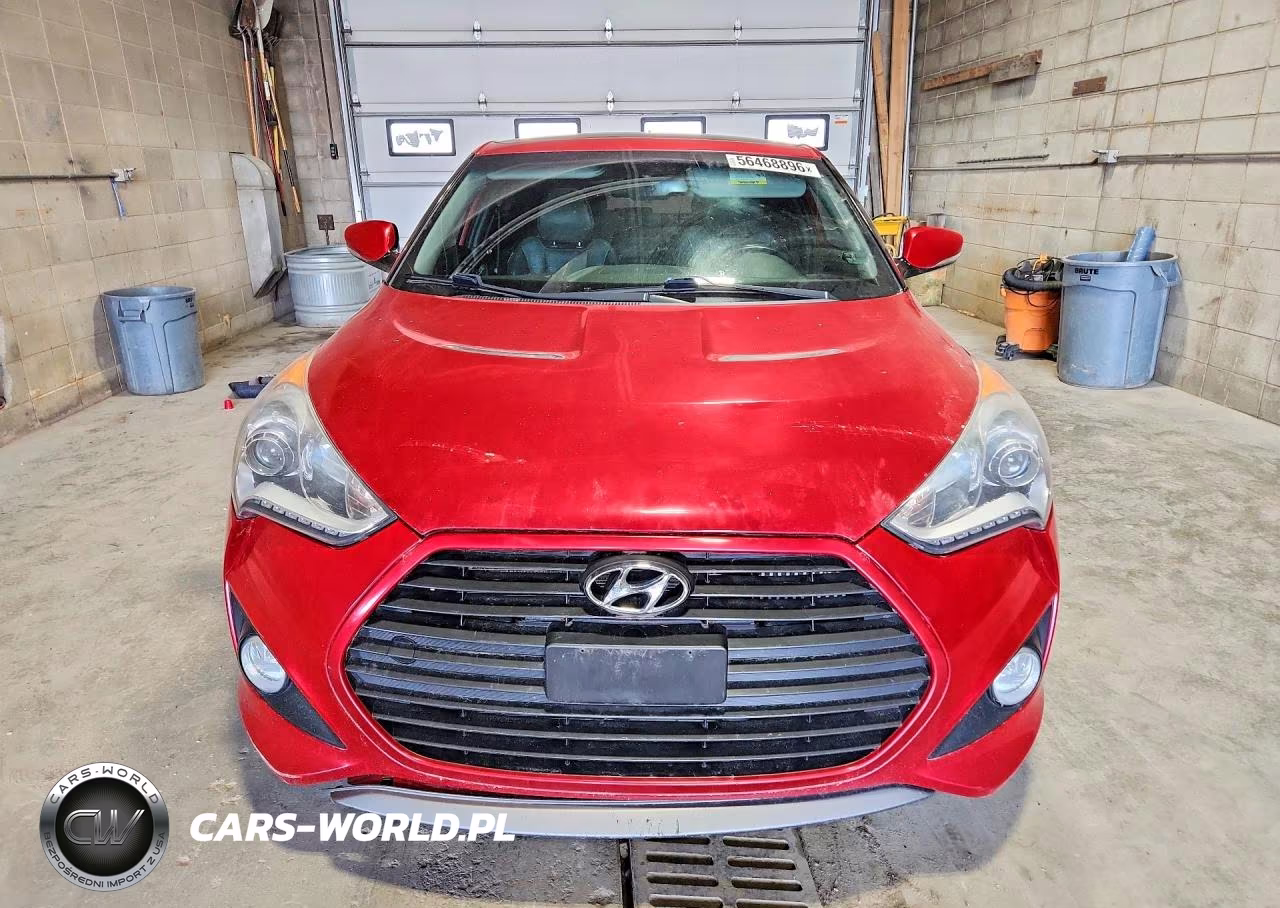2015 Hyundai Veloster Turbo VIN:KMHTC6AEXFU241000 - 5