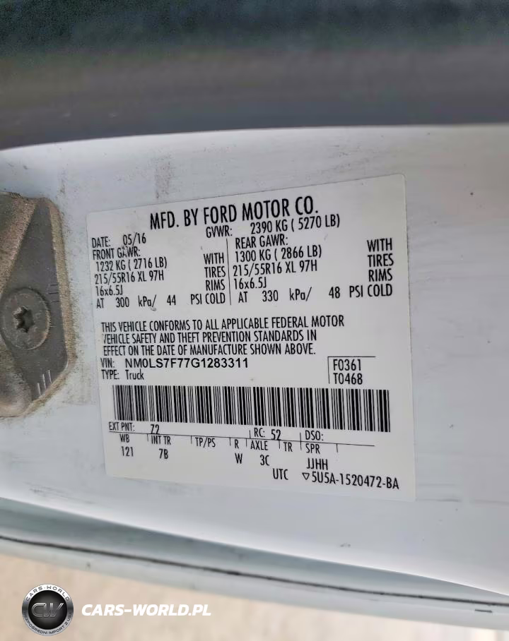 2016 Ford Transit Connect Xlt Delivery Van VIN:NM0LS7F77G1283311 - 13
