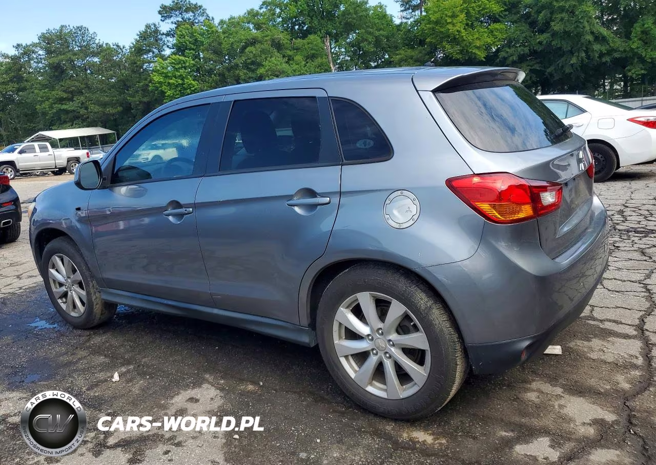 2014 Mitsubishi Outlander Sport Es VIN:4A4AP3AU0EE010274 - 2