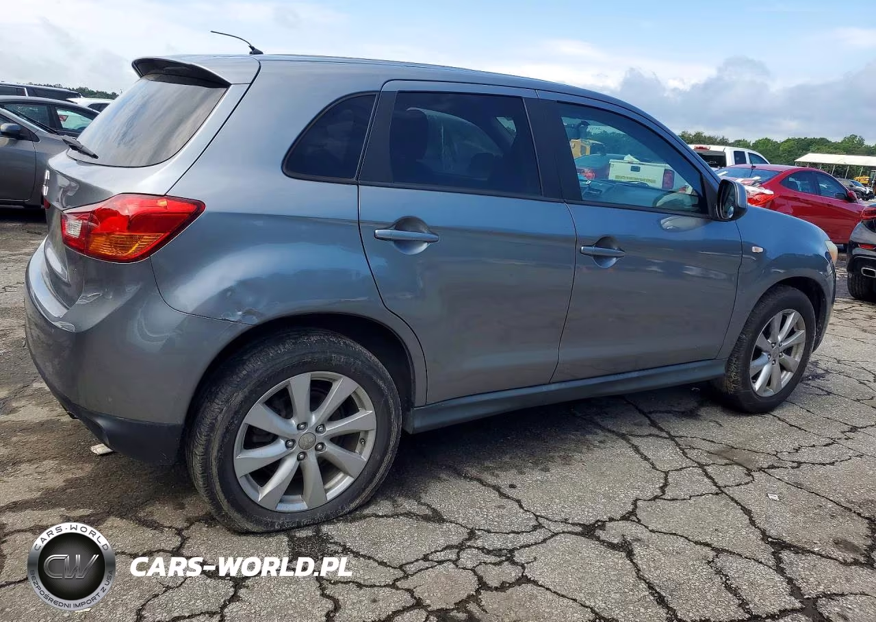 2014 Mitsubishi Outlander Sport Es VIN:4A4AP3AU0EE010274 - 3
