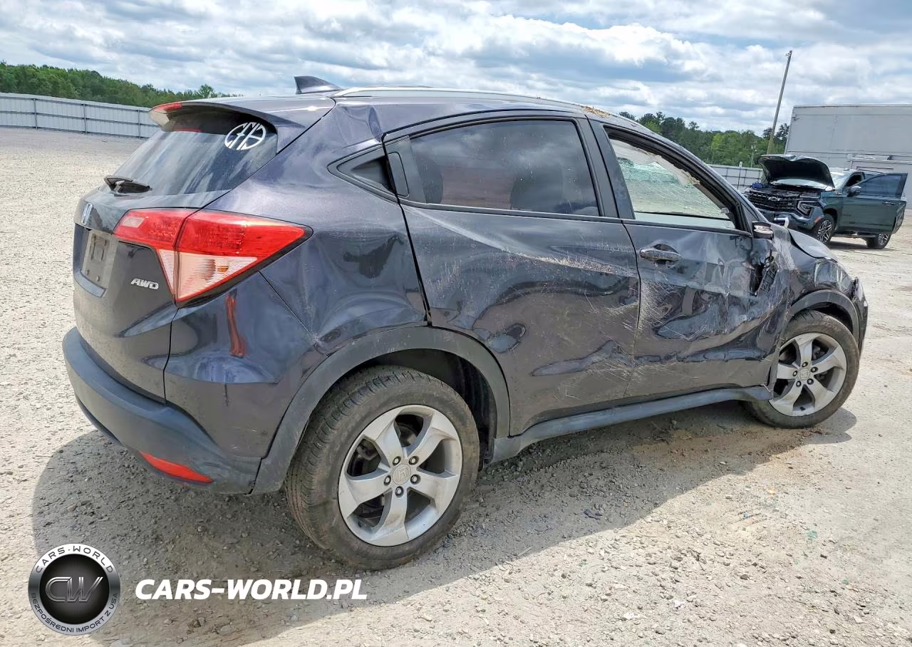 2017 Honda Hr-V Exl VIN:3CZRU6H72HM726588 - 3