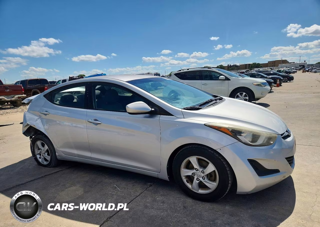 2015 Hyundai Elantra Se VIN:5NPDH4AE0FH636358 - 4