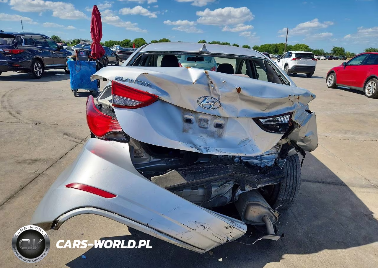 2015 Hyundai Elantra Se VIN:5NPDH4AE0FH636358 - 6