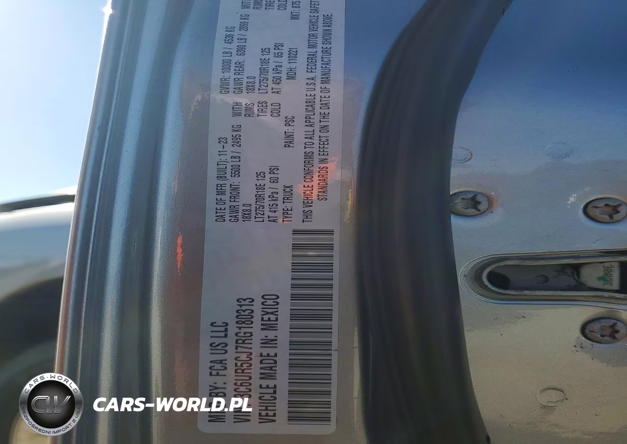 2024 Ram 2500 Tradesman VIN:3C6UR5CJ7RG180313 - 12