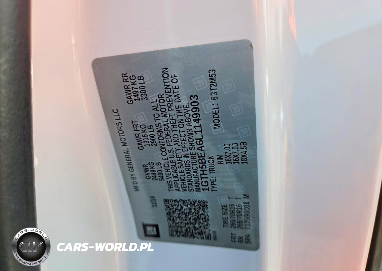 2020 GMC Canyon VIN:1GTH5BEA6L1149903 - 12