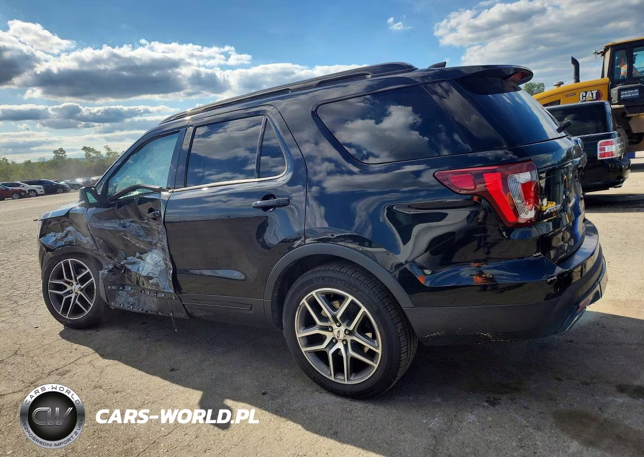 2017 Ford Explorer Sport VIN:1FM5K8GT2HGD75790 - 2
