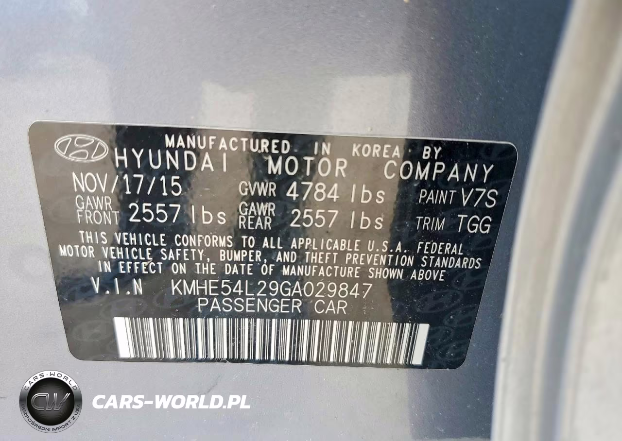 2016 Hyundai Sonata Plug-In Hybrid Limited VIN:KMHE54L29GA029847 - 12