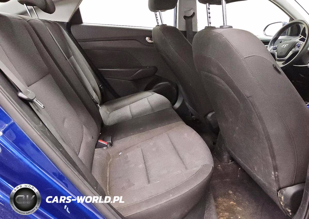 2021 Hyundai Accent Se VIN:3KPC24A6XME138286 - 10