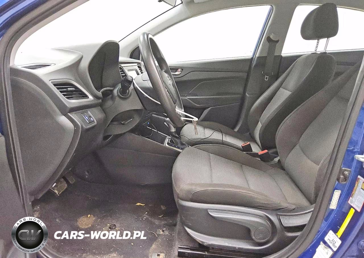 2021 Hyundai Accent Se VIN:3KPC24A6XME138286 - 7