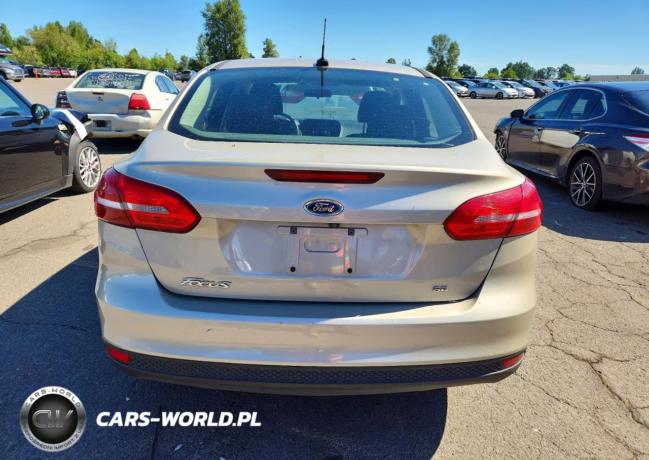 2017 Ford Focus Se VIN:1FADP3F26HL300391 - 6