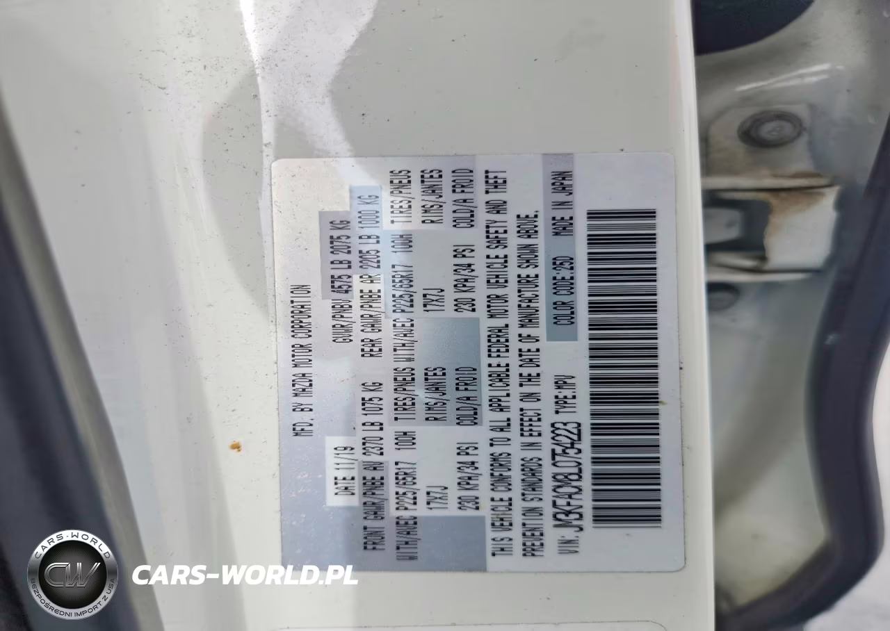 2020 Mazda Cx-5 Touring VIN:JM3KFACM8L0754223 - 13