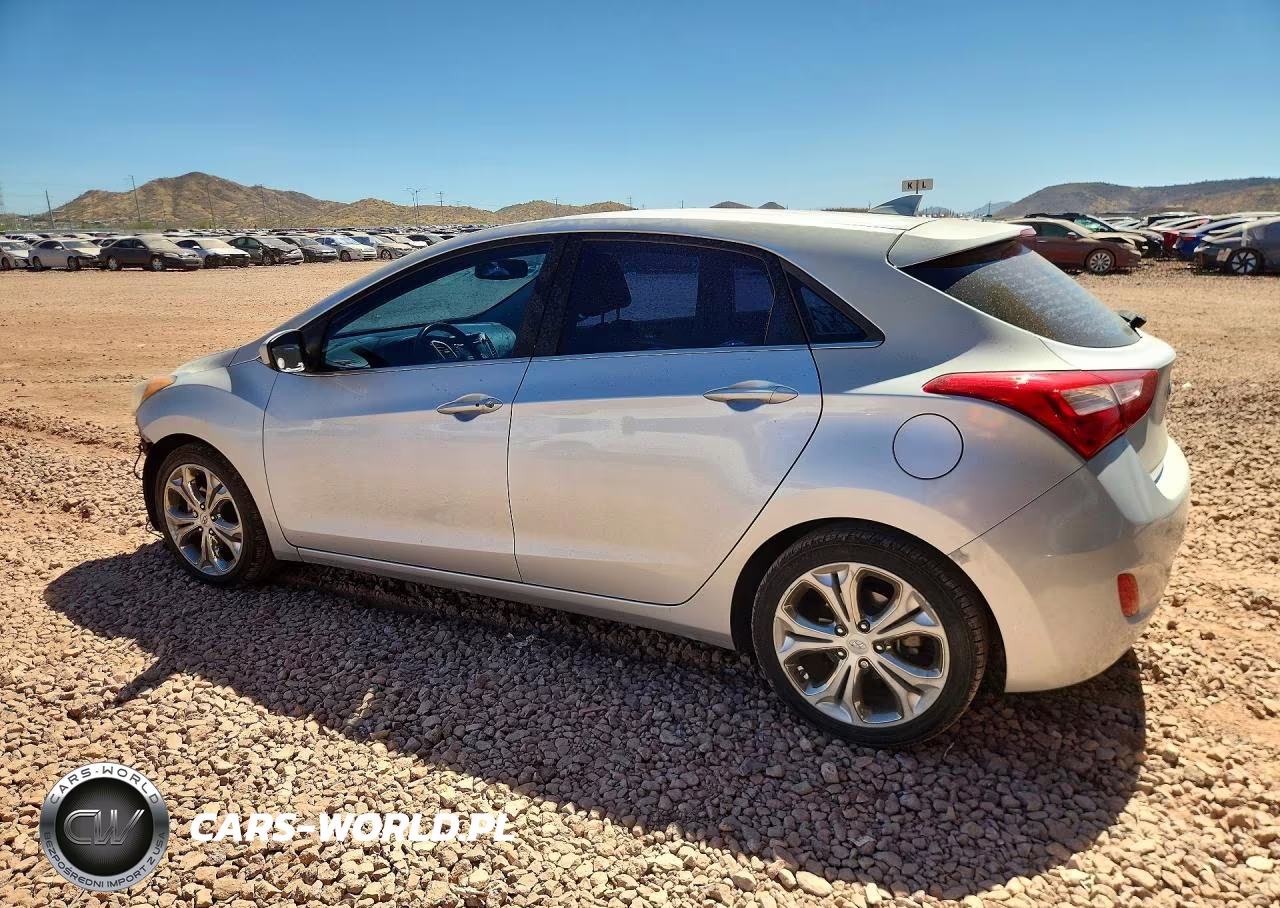2013 Hyundai Elantra Gt Base VIN:KMHD35LE3DU120429 - 2