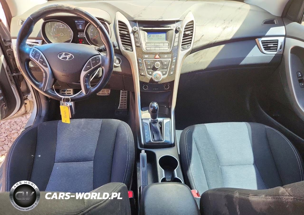 2013 Hyundai Elantra Gt Base VIN:KMHD35LE3DU120429 - 8