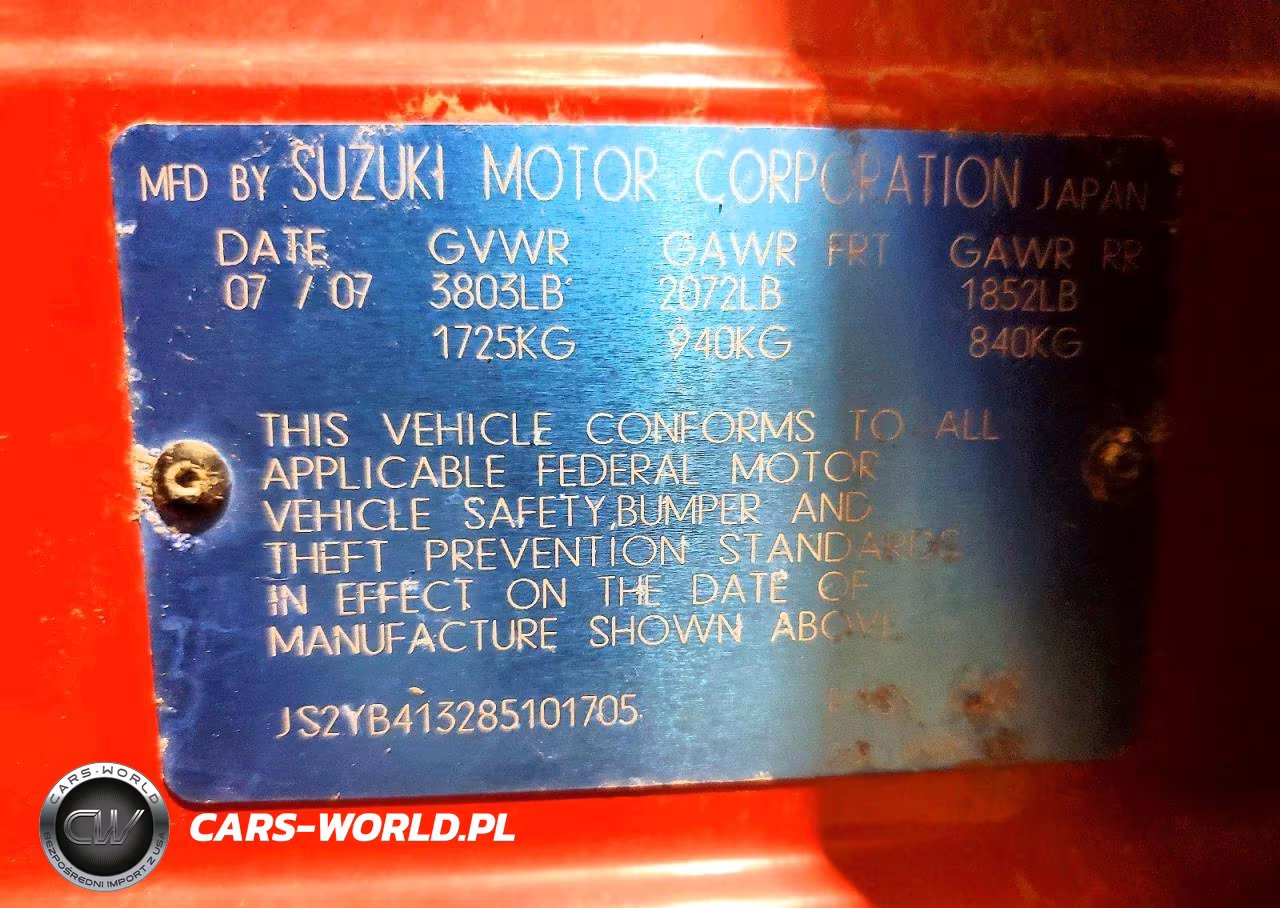 2008 Suzuki Sx4 Base VIN:JS2YB413285101705 - 13