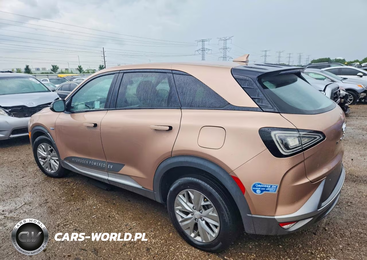 2021 Hyundai Nexo Blue VIN:KM8J74A64MU013838 - 2