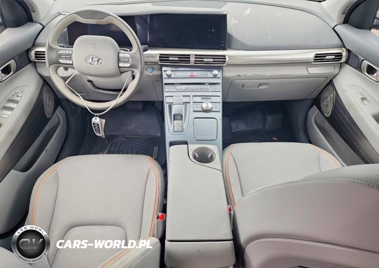 2021 Hyundai Nexo Blue VIN:KM8J74A64MU013838 - 8
