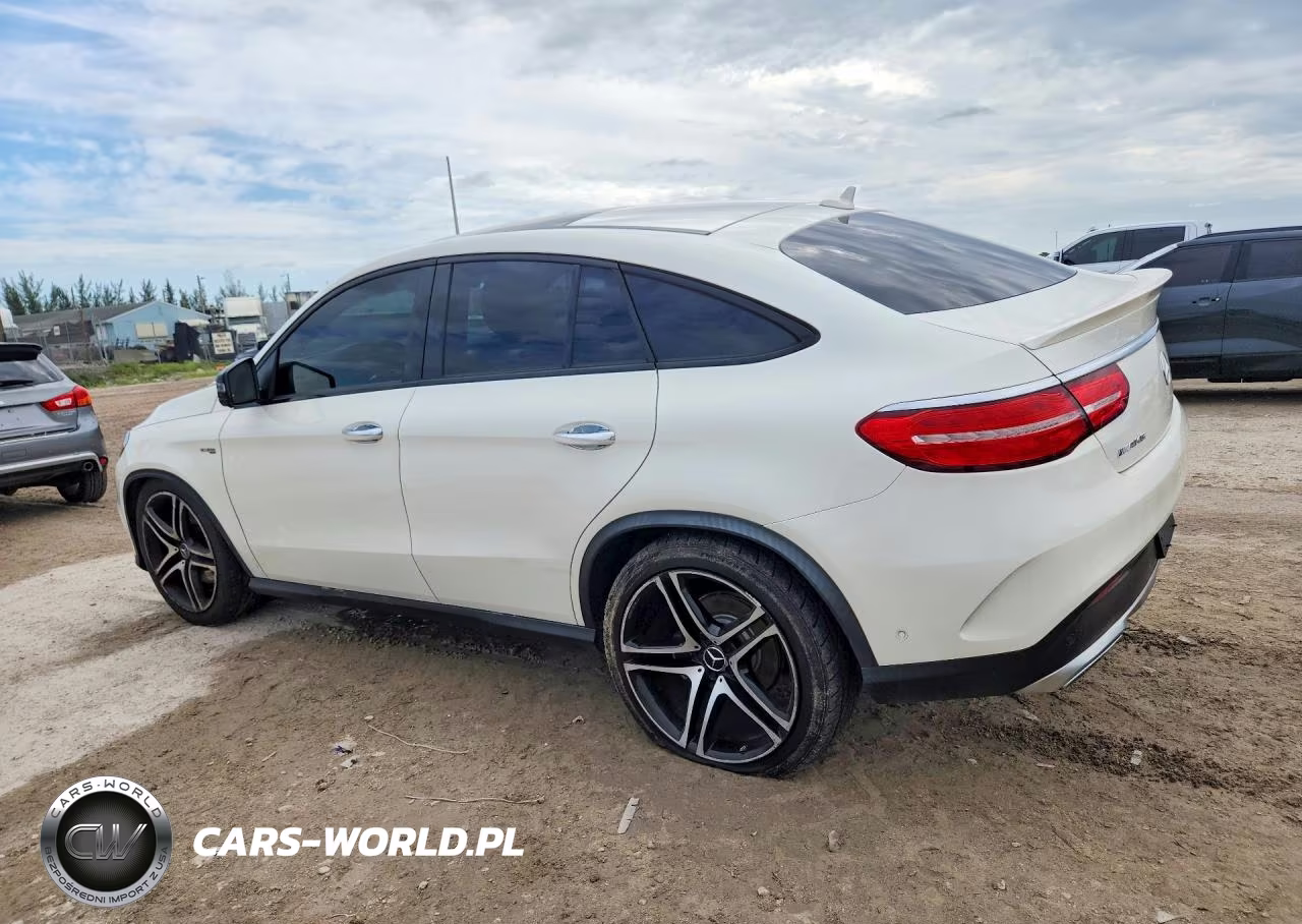 2017 Mercedes-Benz Gle Coupe 43 Amg VIN:4JGED6EB8HA068197 - 2