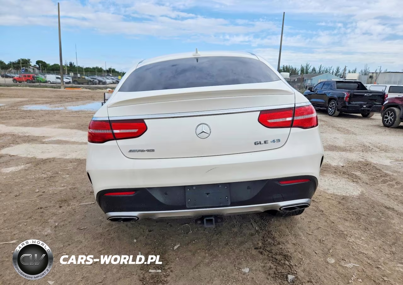 2017 Mercedes-Benz Gle Coupe 43 Amg VIN:4JGED6EB8HA068197 - 6