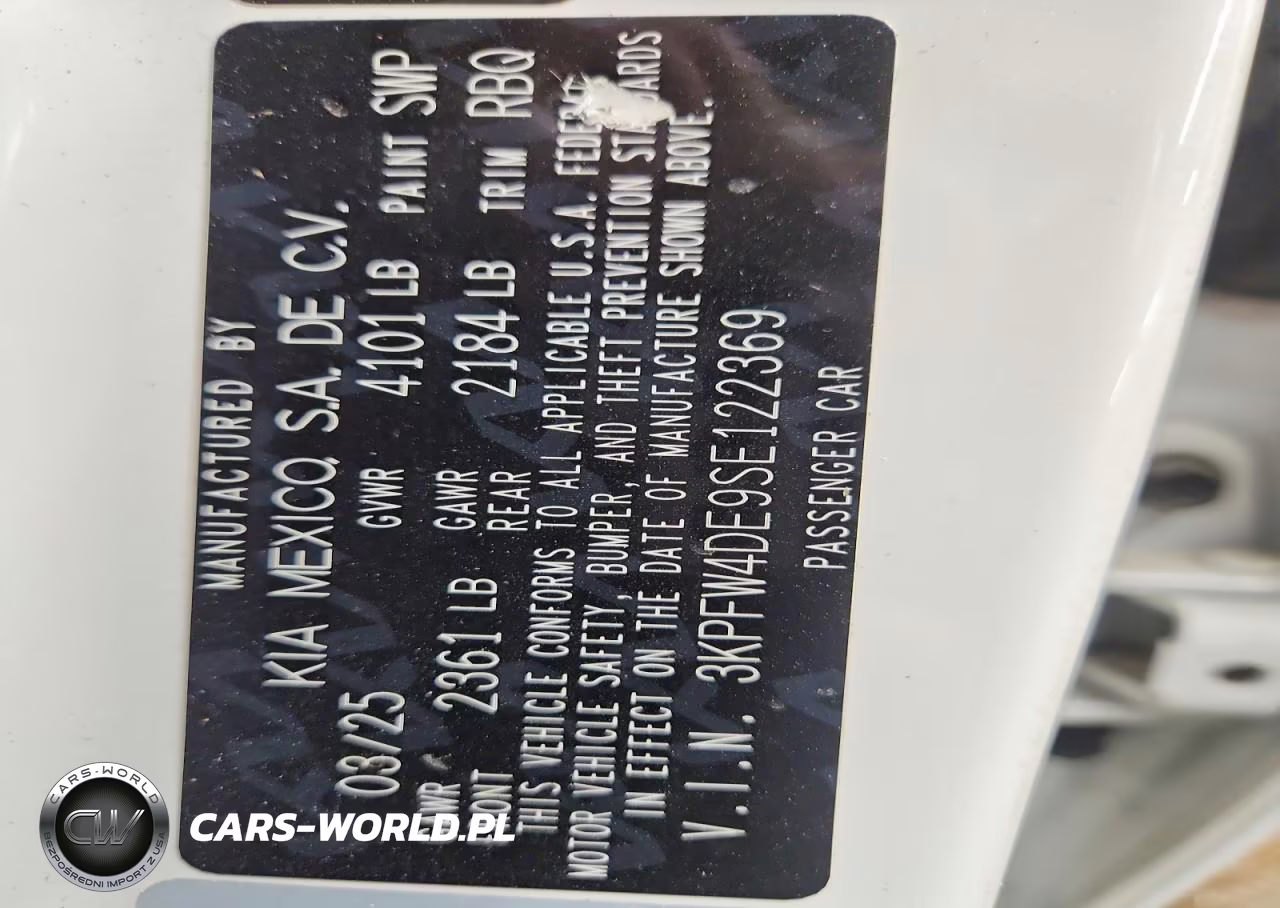 2025 Kia K4 Gt Line VIN:3KPFW4DE9SE122369 - 12