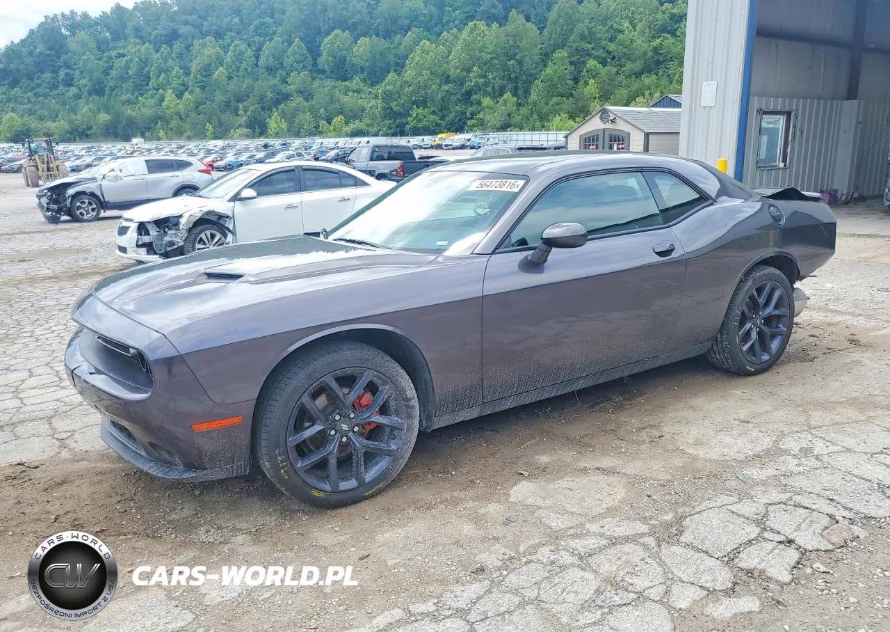 2022 Dodge Challenger Sxt VIN:2C3CDZAG9NH257344 - 1