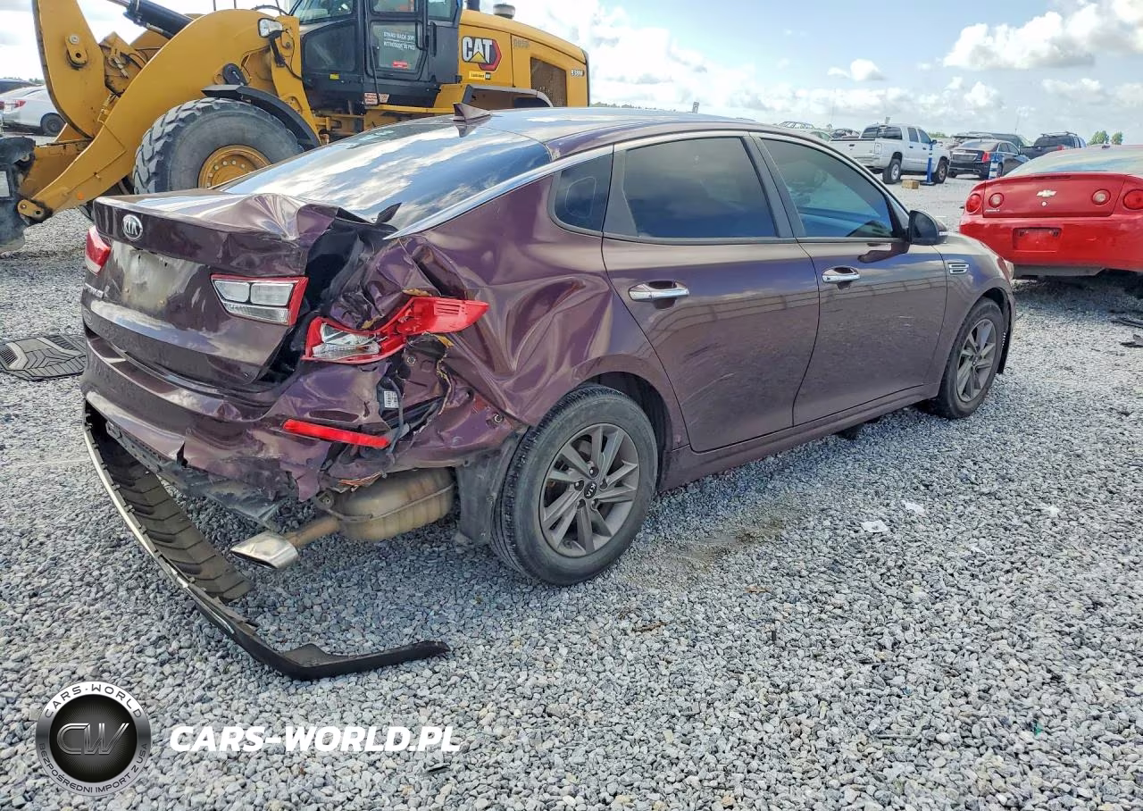 2020 Kia Optima Lx VIN:5XXGT4L38LG418263 - 3