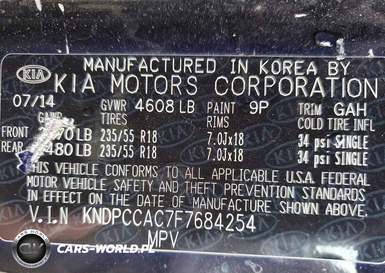 2015 Kia Sportage Ex VIN:KNDPCCAC7F7684254 - 12