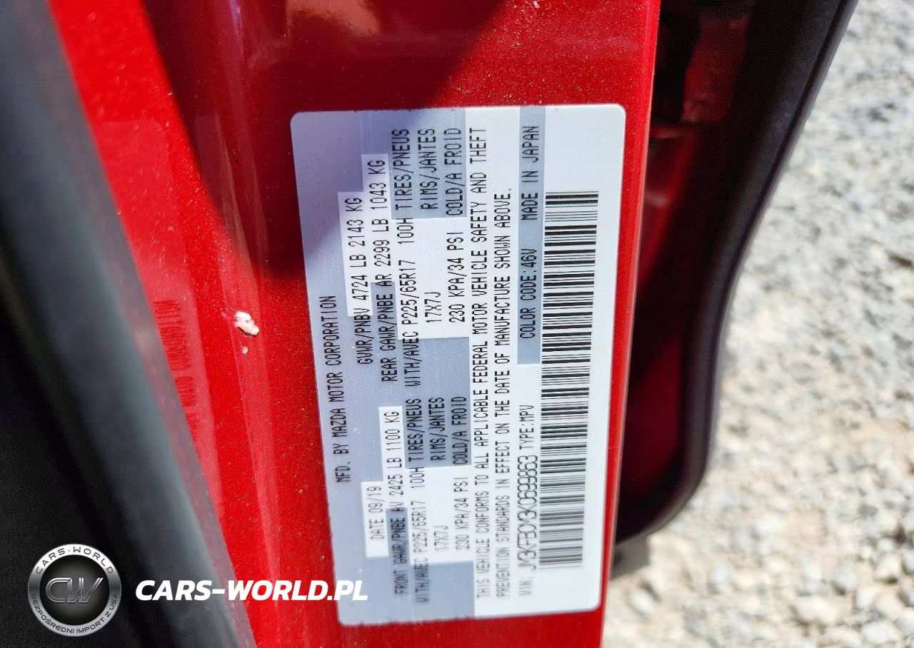 2019 Mazda Cx-5 Touring VIN:JM3KFBCM3K0699863 - 14