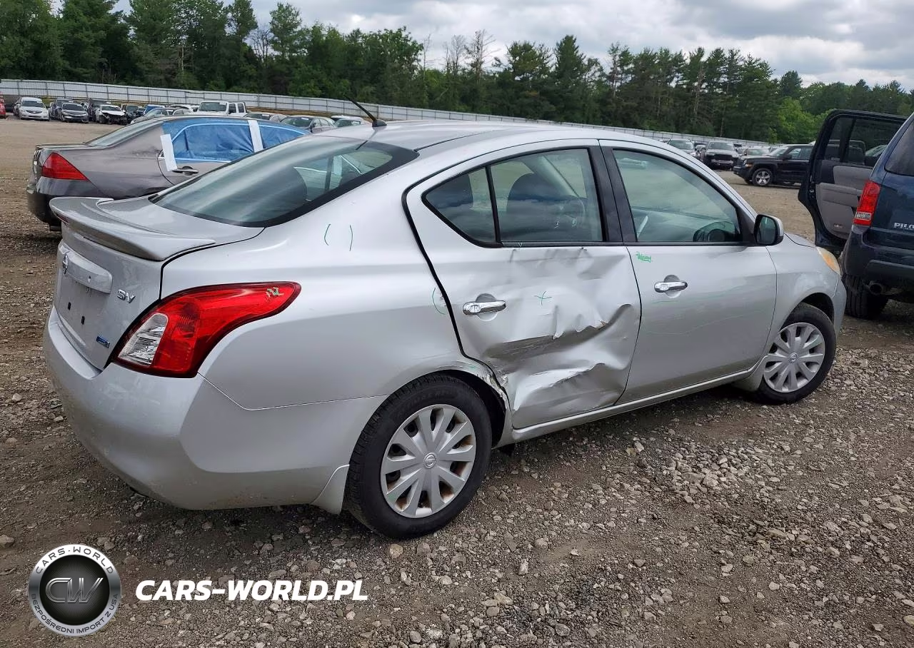 2014 Nissan Versa 1.6 Sv VIN:3N1CN7AP3EK445922 - 3