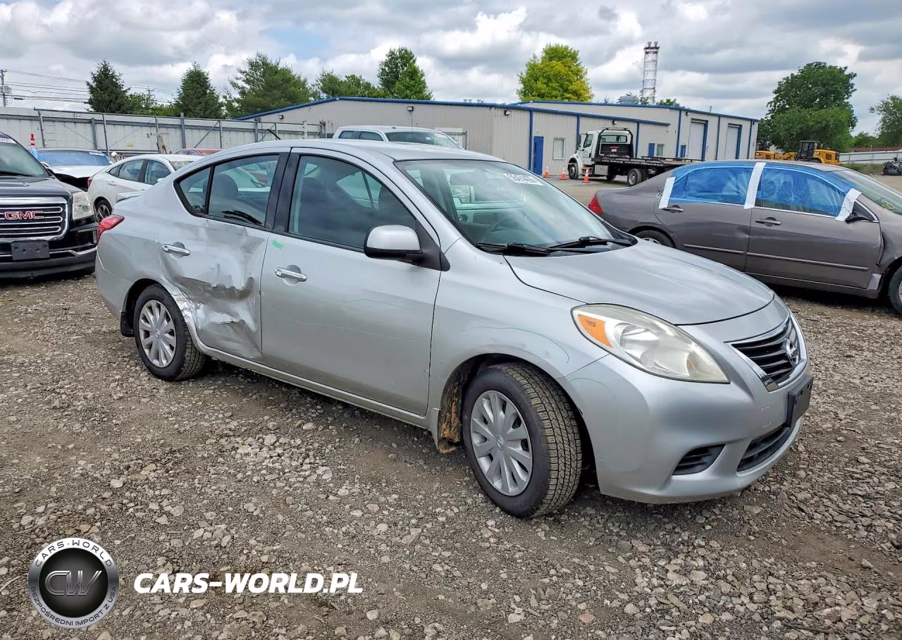 2014 Nissan Versa 1.6 Sv VIN:3N1CN7AP3EK445922 - 4
