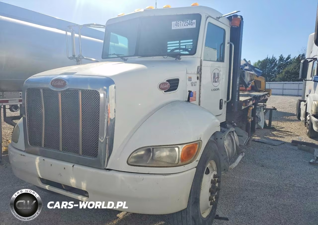 2013 Peterbilt 352 Flatbed Truck VIN:2NP2HM6XXDM206649 - 2