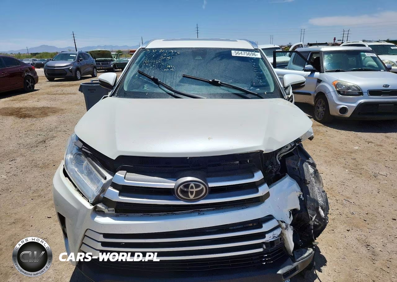 2018 Toyota Highlander Xle VIN:5TDKZRFH3JS544474 - 5