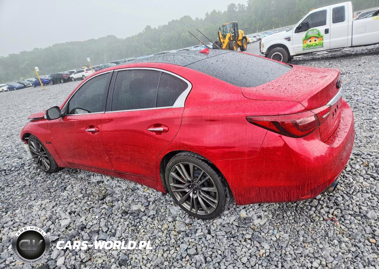 2019 Infiniti Q50 Red Sport 400 VIN:JN1FV7AP9KM780059 - 2