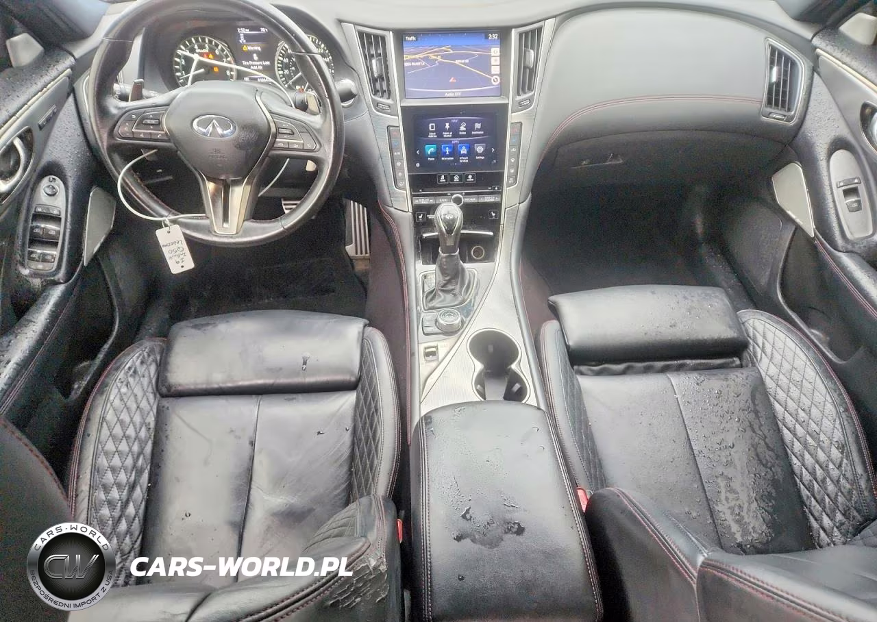 2019 Infiniti Q50 Red Sport 400 VIN:JN1FV7AP9KM780059 - 8