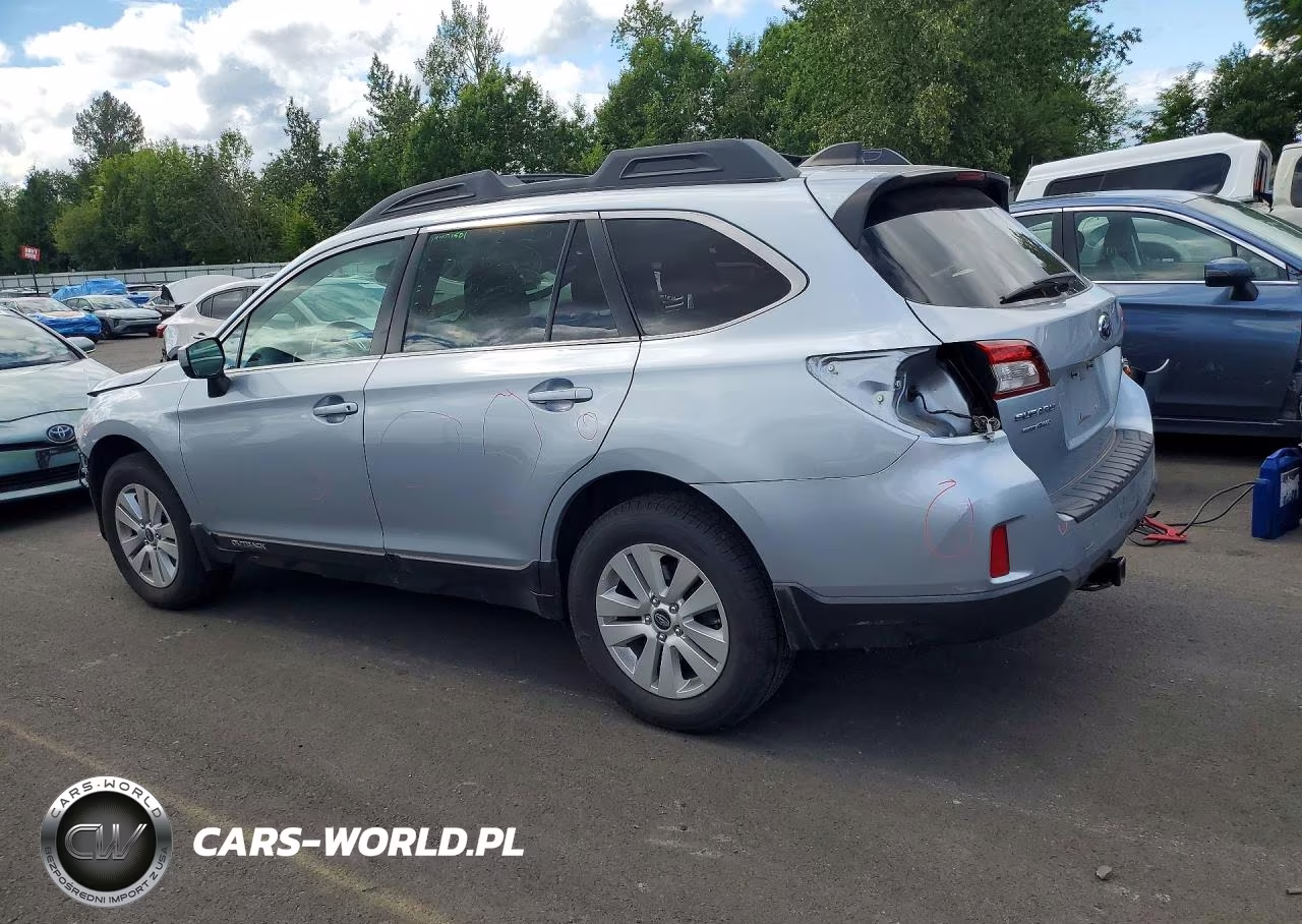 2017 Subaru Outback 2.5I Premium VIN:4S4BSADC3H3301123 - 2