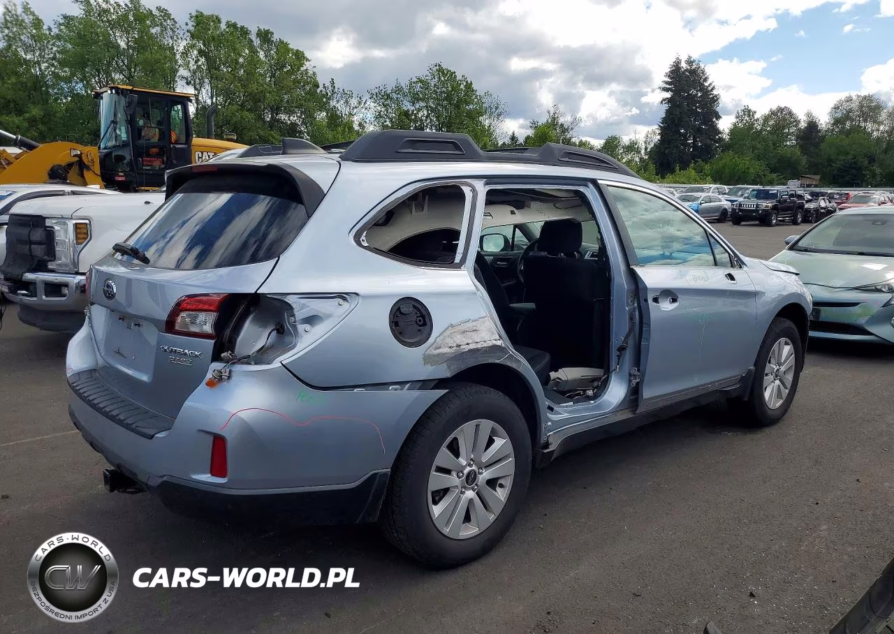 2017 Subaru Outback 2.5I Premium VIN:4S4BSADC3H3301123 - 3