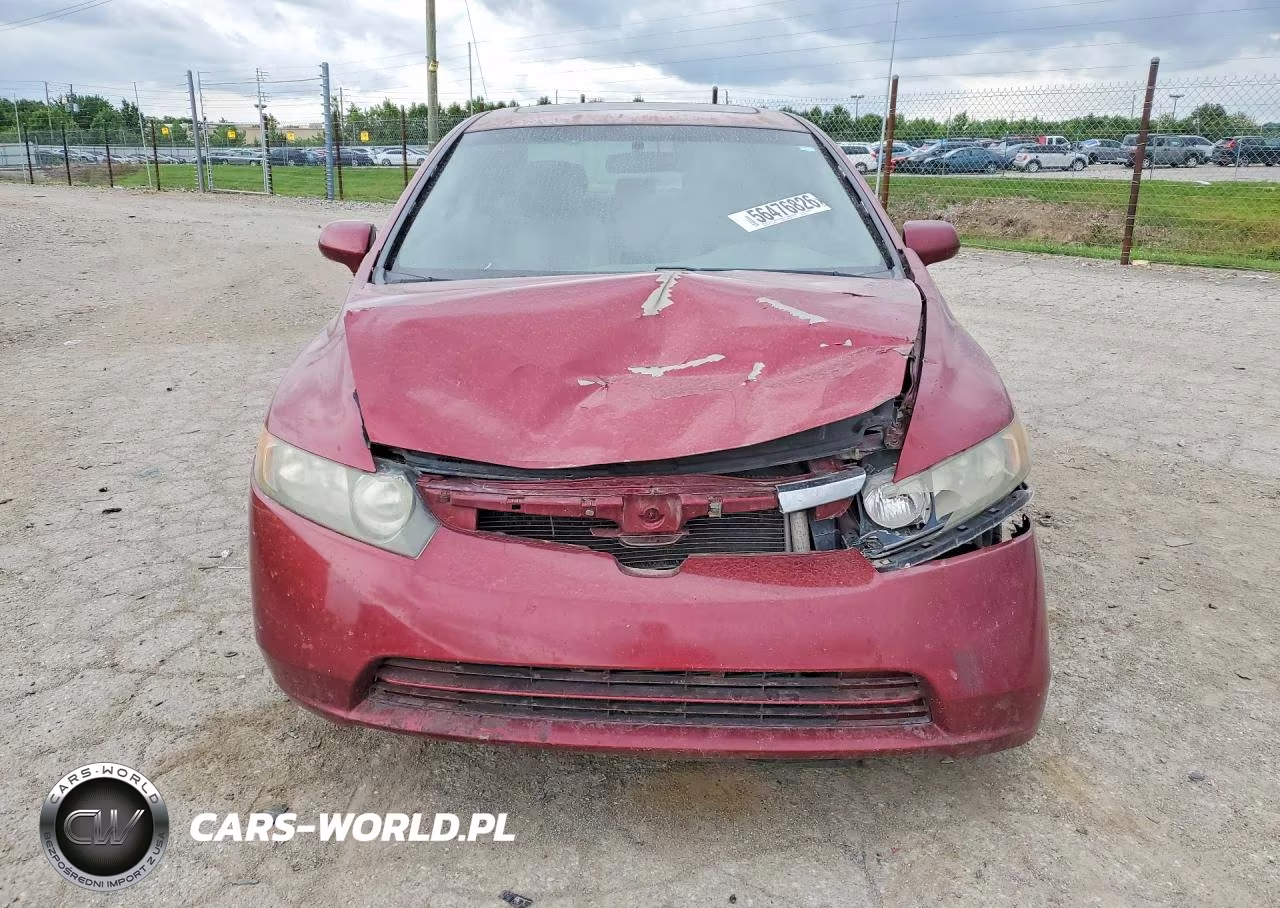 2008 Honda Civic Ex VIN:1HGFA16838L090637 - 5