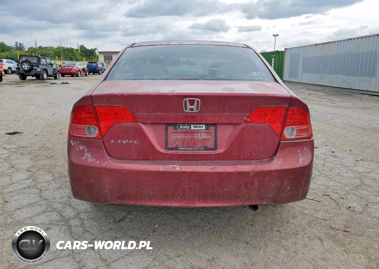 2008 Honda Civic Ex VIN:1HGFA16838L090637 - 6