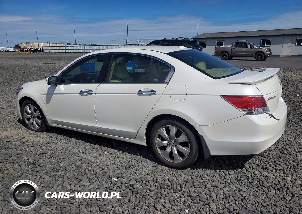 2008 Honda Accord Exl VIN:1HGCP36838A058537 - 2