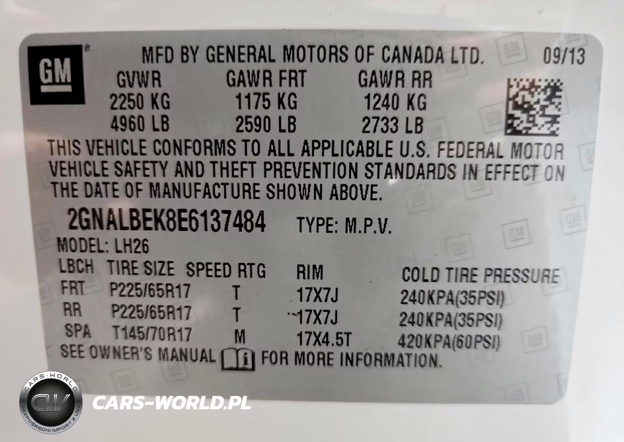 2014 Chevrolet Equinox Lt VIN:2GNALBEK8E6137484 - 12