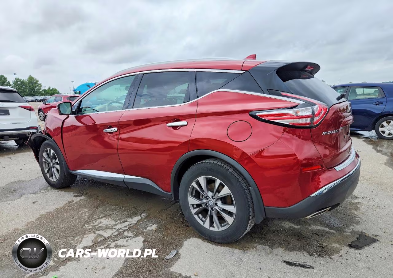 2017 Nissan Murano Sl VIN:5N1AZ2MH8HN165505 - 2