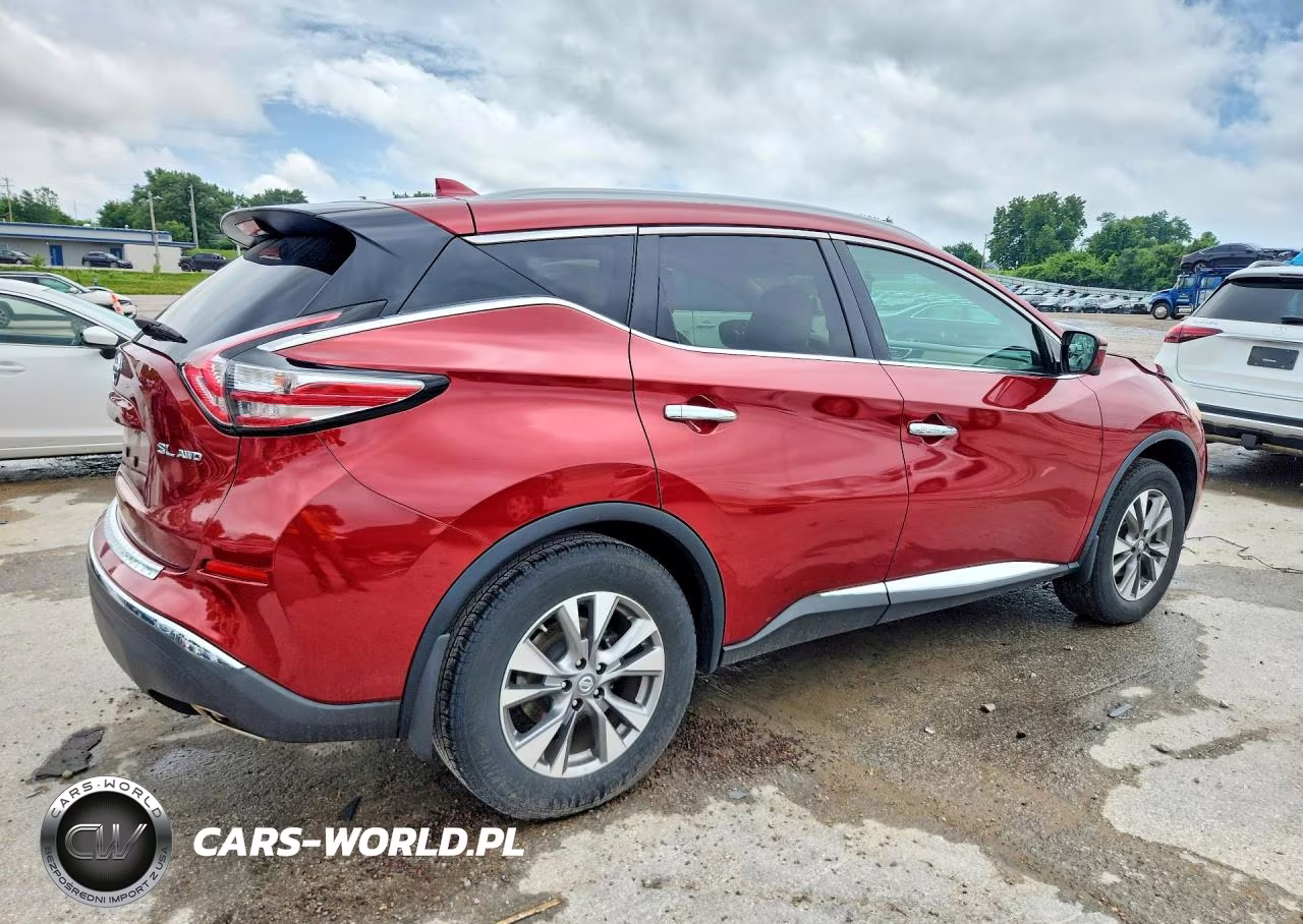 2017 Nissan Murano Sl VIN:5N1AZ2MH8HN165505 - 3