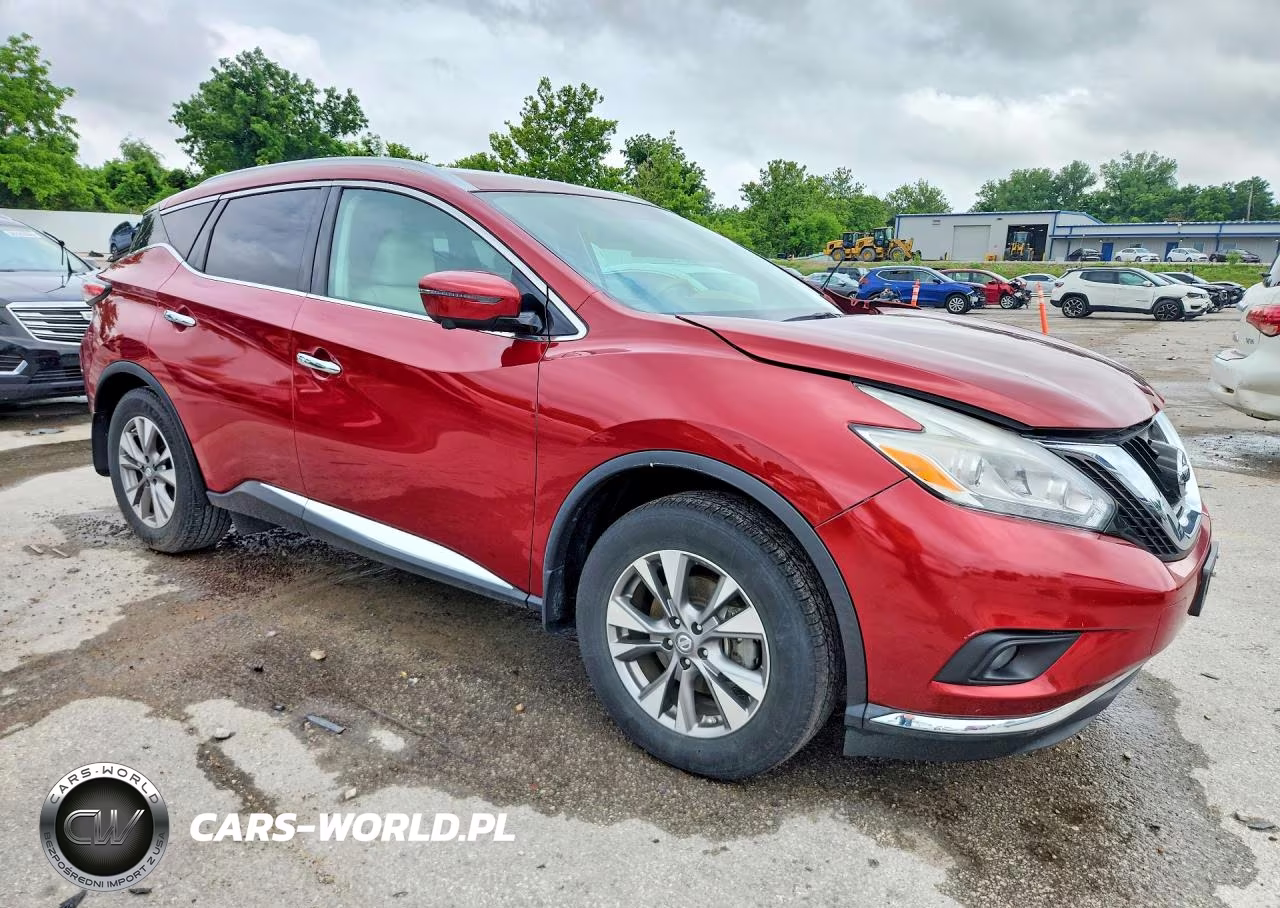 2017 Nissan Murano Sl VIN:5N1AZ2MH8HN165505 - 4