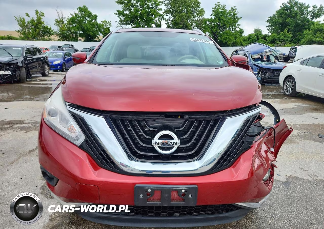 2017 Nissan Murano Sl VIN:5N1AZ2MH8HN165505 - 5