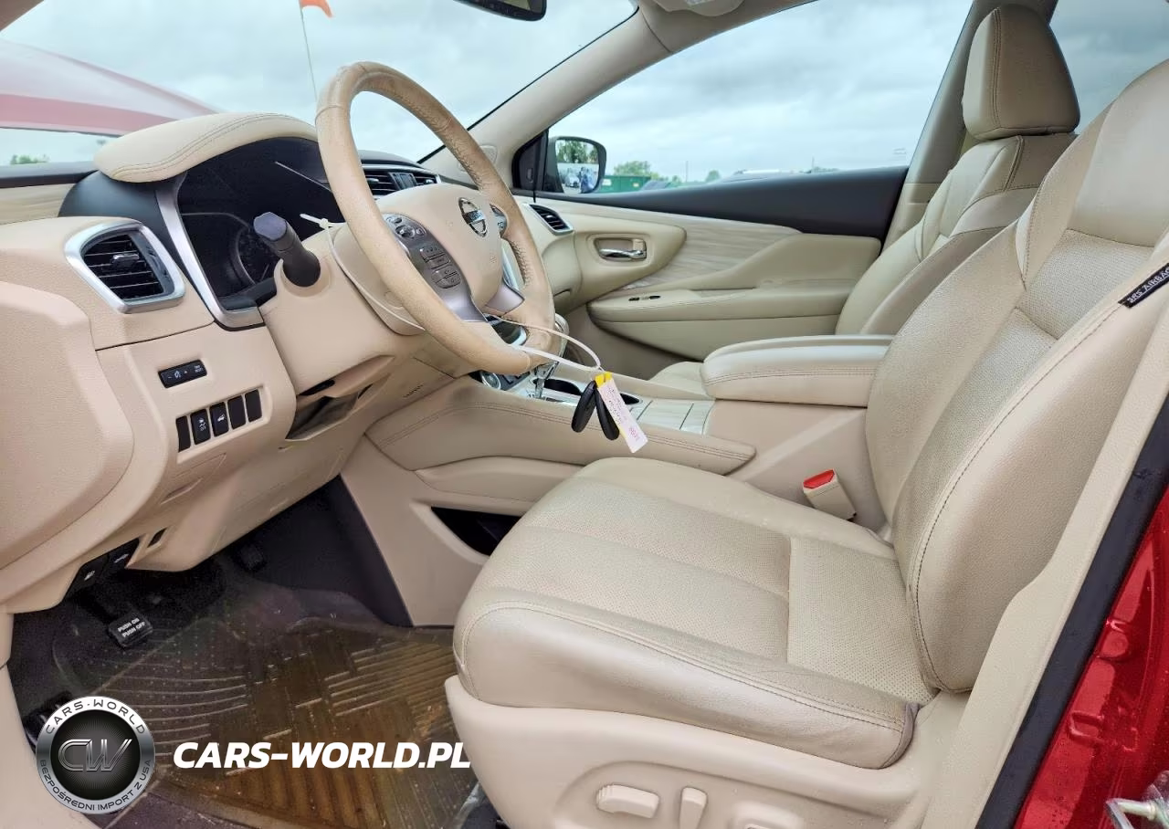 2017 Nissan Murano Sl VIN:5N1AZ2MH8HN165505 - 7