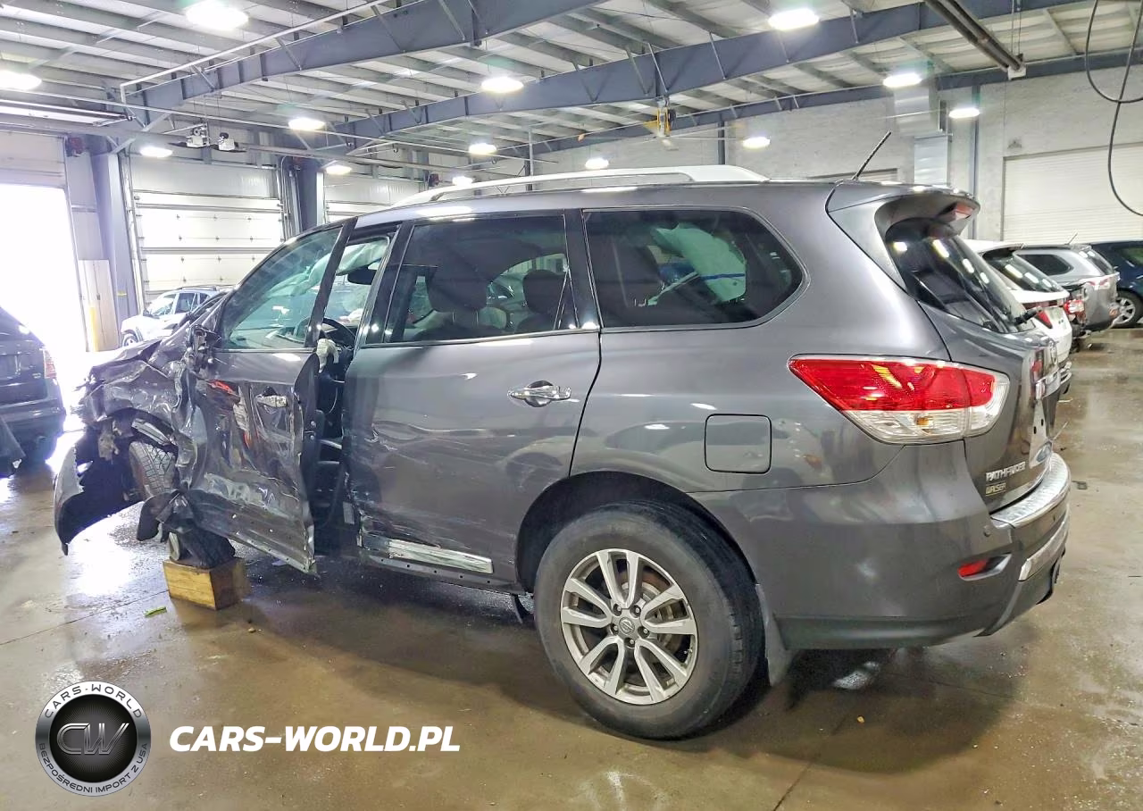 2014 Nissan Pathfinder Sl VIN:5N1AR2MM2EC734952 - 2