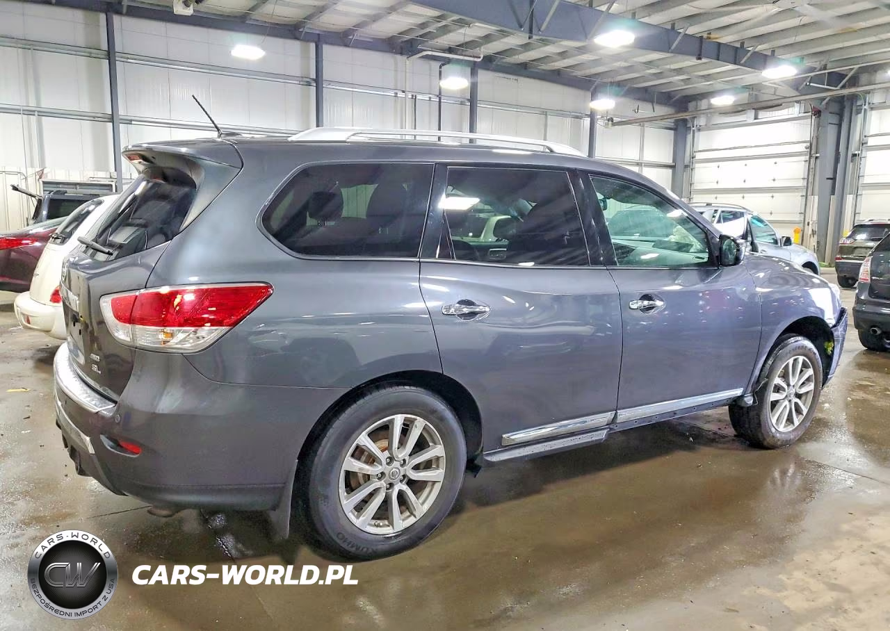 2014 Nissan Pathfinder Sl VIN:5N1AR2MM2EC734952 - 3