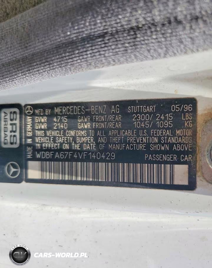 1997 Mercedes-Benz Sl 500 VIN:WDBFA67F4VF140429 - 12