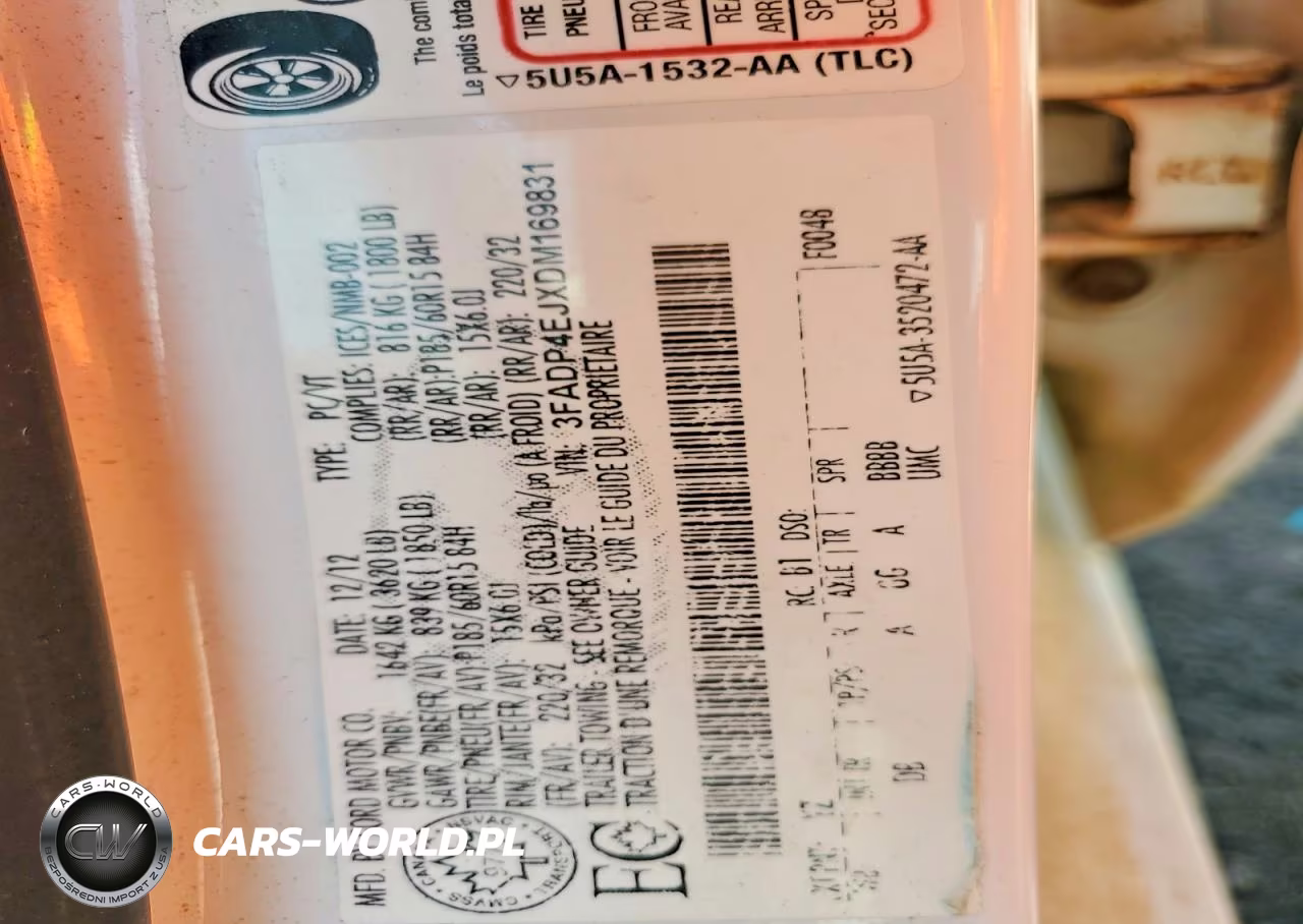 2013 Ford Fiesta Se VIN:3FADP4EJXDM169831 - 14